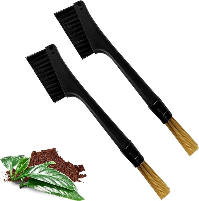 Coffee Machine Cleaning Brushes 2Pcs, Detachable Dusting Bar Espresso Coffee by TQEONKL