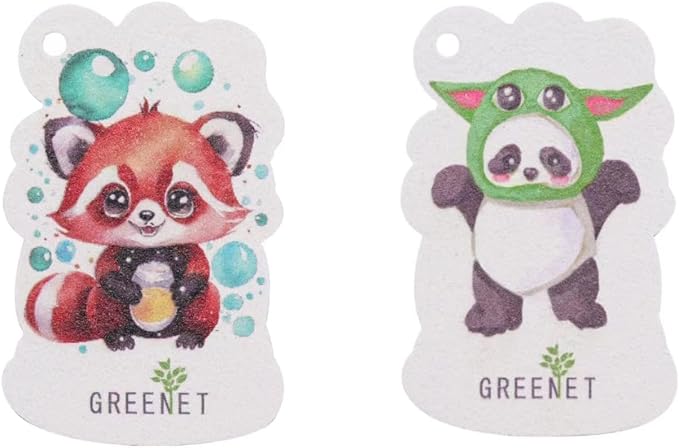 Eco-Friendly Compressed Cellulose Pop-Up Sponges, Expandable Cartoon Design – by Greenet