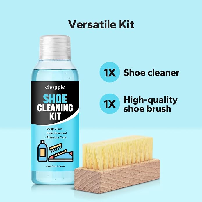 Choppie 2-in-1 Shoe Cleaner Kit, Suede Shoe Cleaner, Shoe Cleaning Kit - Image 3