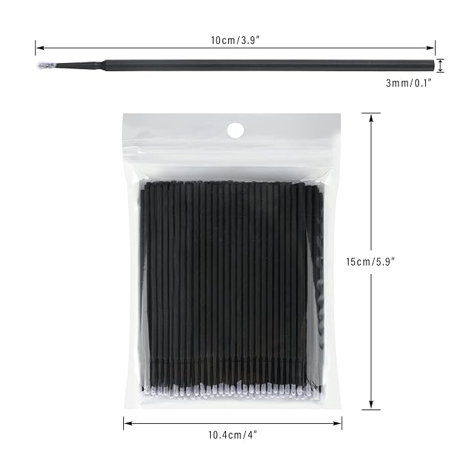 G2PLUS 500PCS Cotton Swabs, Micro Swabs - Image 2