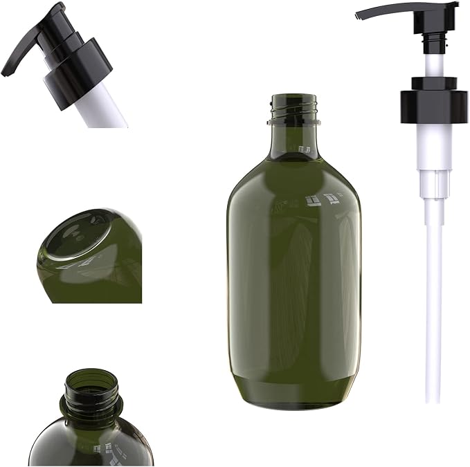 6 PCS 10 OZ Pump Bottle Plastic Pump Lotion Dispenser Empty Bottles Refillable - Image 3