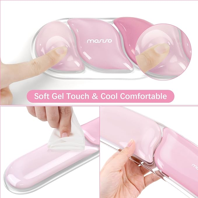 MOSISO Gel Keyboard Wrist Rest&Wrist Support - Image 5