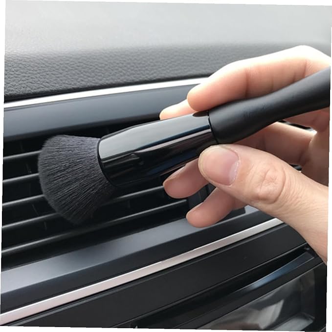 PRETYZOOM Car Detailing Brush Air Vent Cleaning Brush Soft Bristle - Image 5