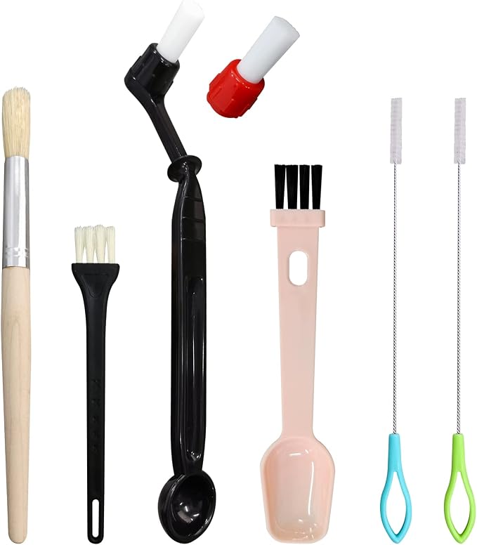 7 Pcs Coffee Machine Cleaning Brush, Espresso Machine Brush by PURIMADE