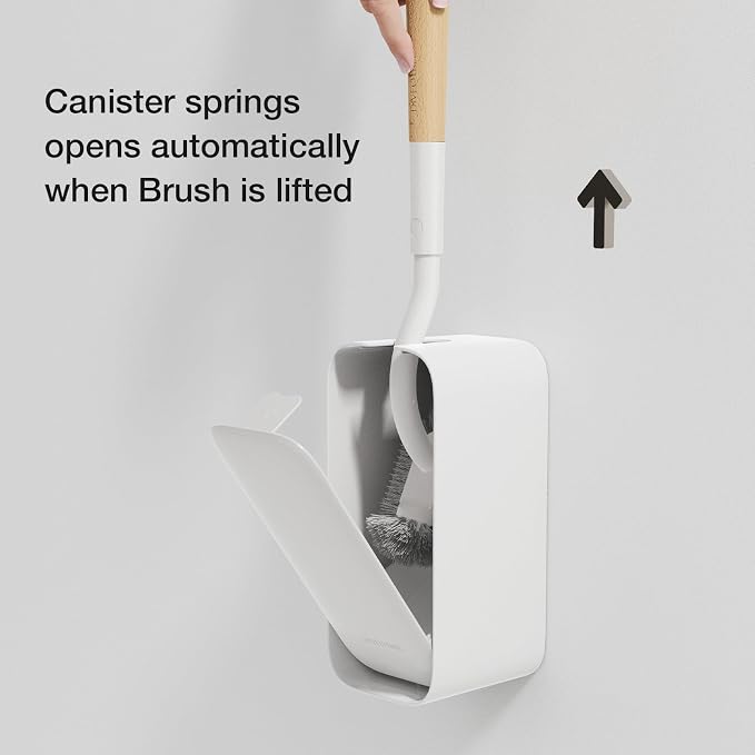 Toilet Cleaner Brush, Diveotree Toilet Brush and Holder - Image 4