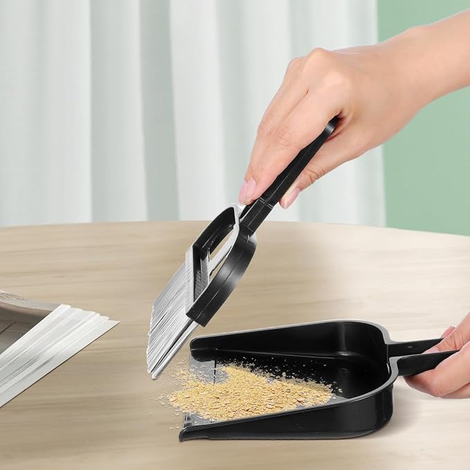Keyboard Cleaning Brush and Mini Dustpan Set Compact 2-Piece Desktop Cleaning - Image 7