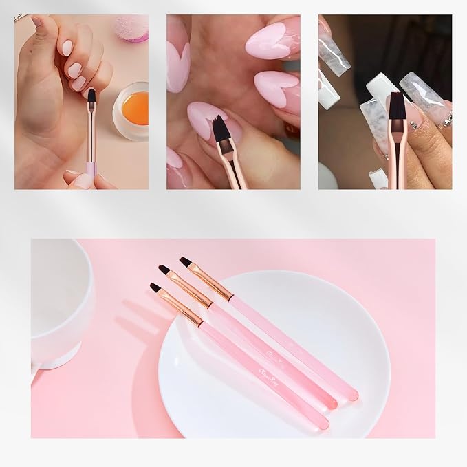 Nail Art Clean Up Brushes - Image 2