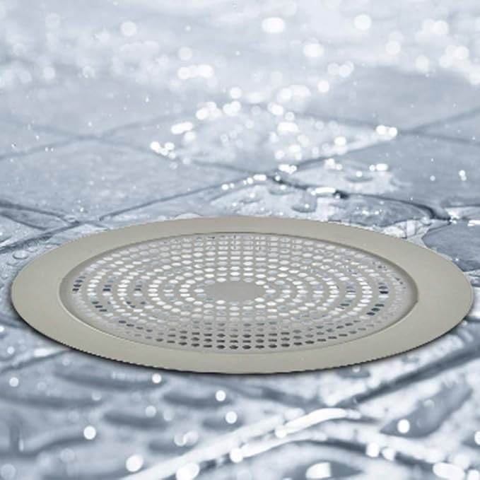 Danco 10895 Shower Drain Strainer, 5-3/4 inch, Brushed Nickel - Image 2