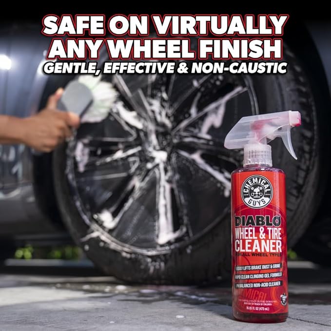 Chemical Guys Sprayable Diablo Wheel Cleaner, Motorcycles, RVs & More, 32 fl oz - Image 5