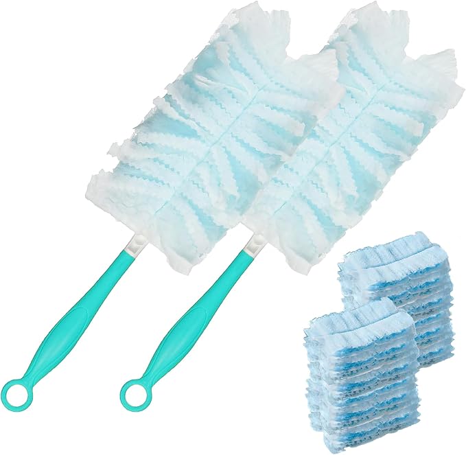 360° Heavy Duty Duster Refills for Swiffer, Dusting Furniture, Ceiling Fans by BECORRECT