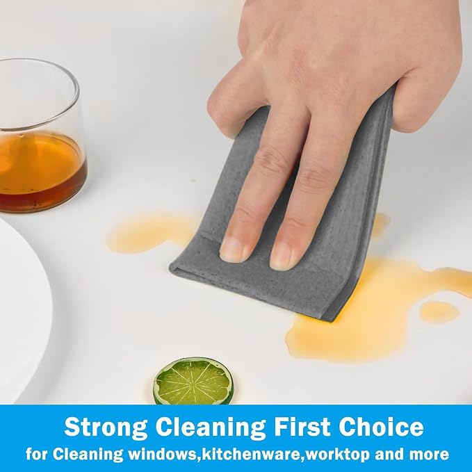HOMEXCEL Swedish Dishcloths for Kitchen 20 Pack, Sponge Dish Cloth for Counters - Image 3