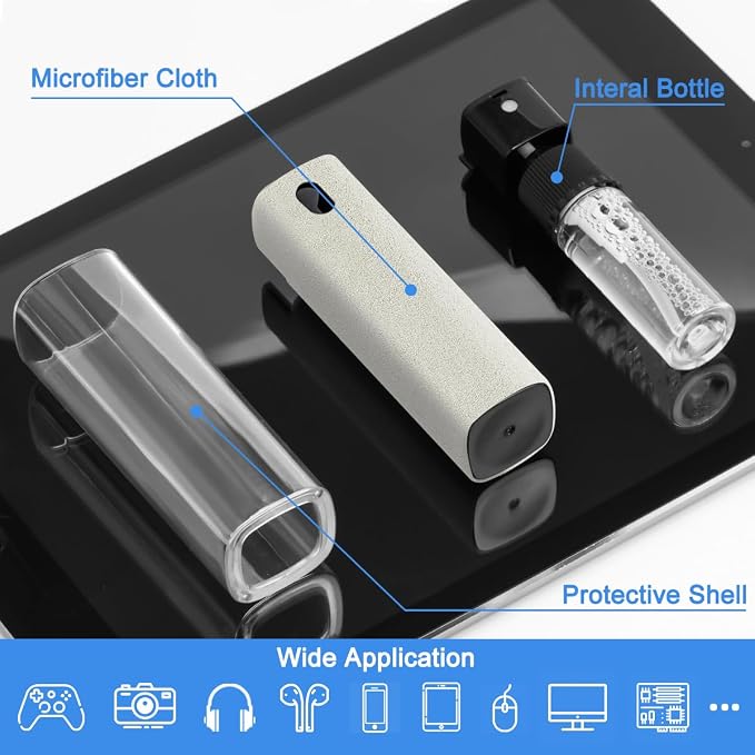 walrfid Car Screen Cleaner Spray, Electronic Touchscreen Mist Cleaning Brush Kit - Image 2