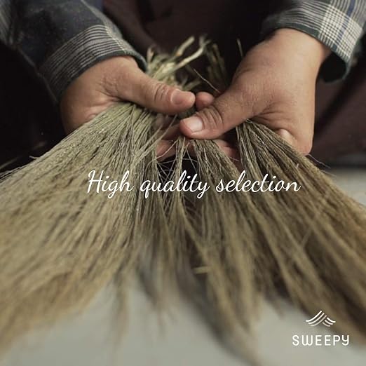 SWEEPY Light - Indoor Grass Broom - Long Handle Broomstick - Image 7