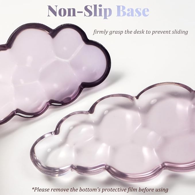Gel Keyboard Wrist Rest Cloud Set, - Image 3