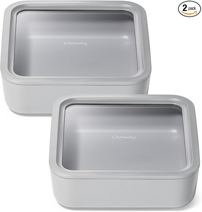 Caraway 2pc Glass Food Storage Set by Caraway