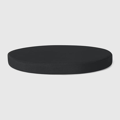 WestinTrends Solace Outdoor Patio Kitchen Dining Chair Round Seat Cushions Set of 4, 16 x 16, Black