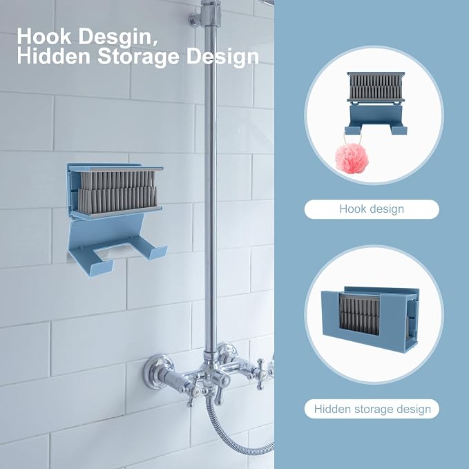 Hair Catcher, Reusable Shower Wall Hair Collector Hair Trap - Image 5
