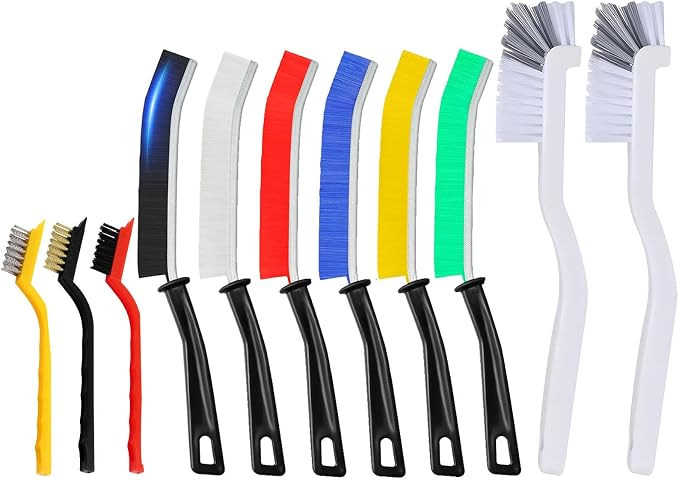 TuTuYa 11PCS Crevice Cleaning Brush Set, Deep Cleaning Groove Gap Cleaning Tool by TuTuYa