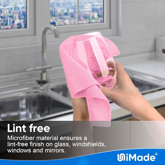 Microfiber Cleaning Cloth, 10 Pack Reusable Microfiber Towels - Image 4