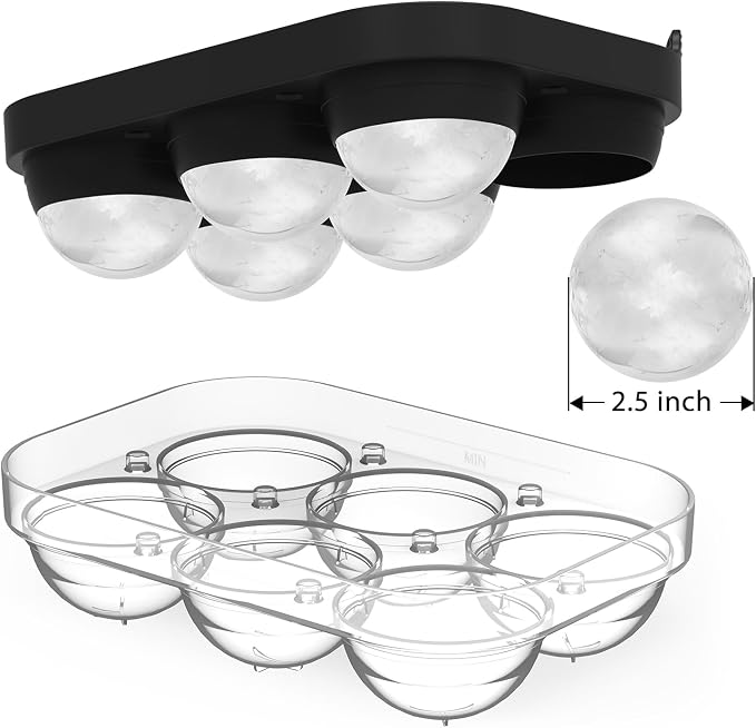 2.5inch Spherical Ice Ball Tray - Image 2