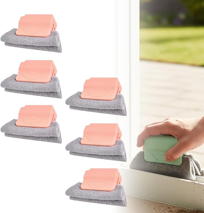 Magic Window Track Cleaner, 2026 New Window Groove Cleaning Brush Tools Set by FANSUIT