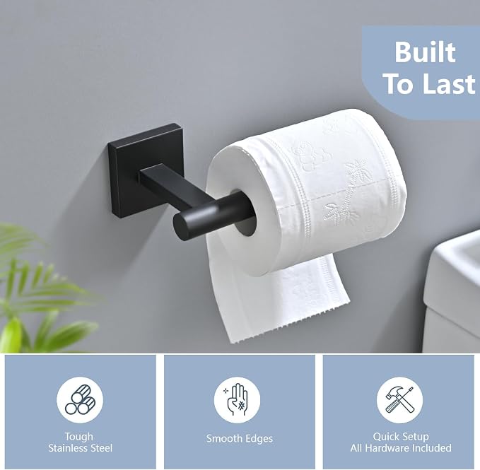 Toilet Paper Roll Holder Stand - Image 3
