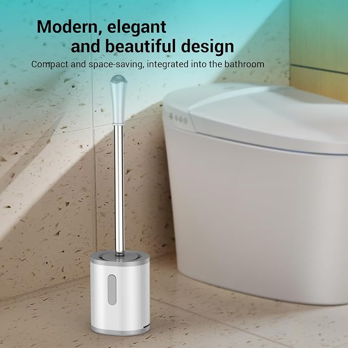 Toilet Brush and Holder Set, 2 Pack - Image 6