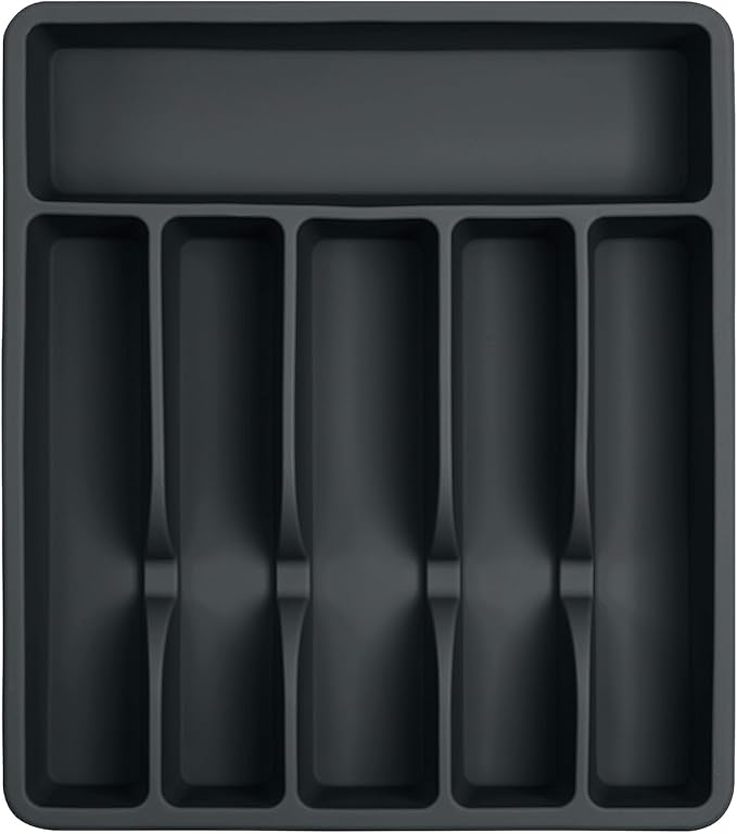Silicone Silverware Drawer Organizer – Non-Slip Utensil Holder by Pantrymade