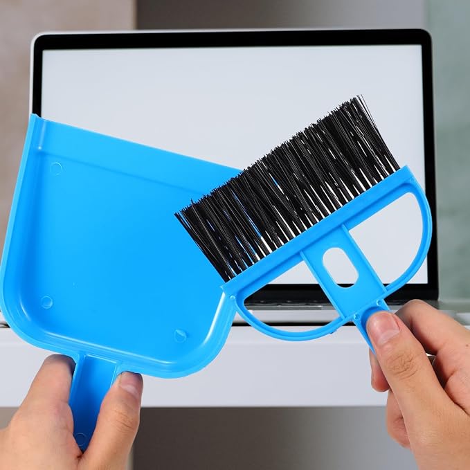 Healifty Mini Broom and Dustpan Set Small Handheld Sweeper Combo - Image 7