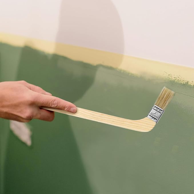 HARFINGTON Paint Brush 2Pcs 1" Brush Width Reusable Variety Angle Bend Brushes - Image 6