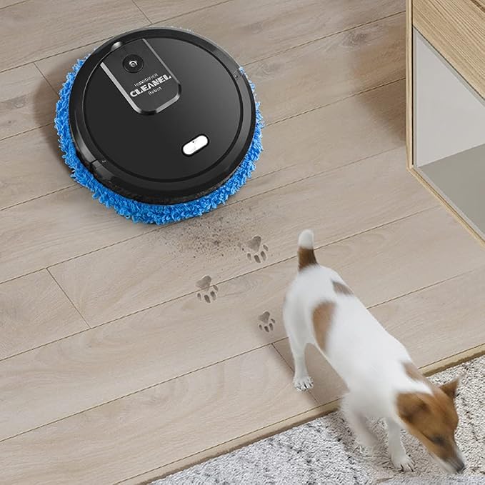 Smart Dust Auto Sweeper, Wet and Dry Mopping Sweeping Robot Auto Cleaner Floor - Image 3