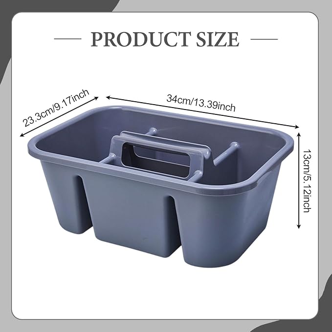 Cleaning Tool Carry Case Tool Collection Lightweight Home Use Compartments - Image 2