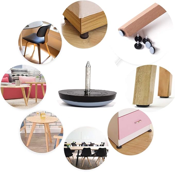 1" Nail on Furniture Sliders - Image 2