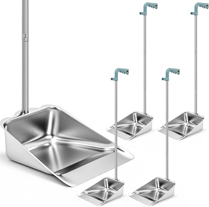 Leumoi 4 Pack of Dust Pans by Leumoi