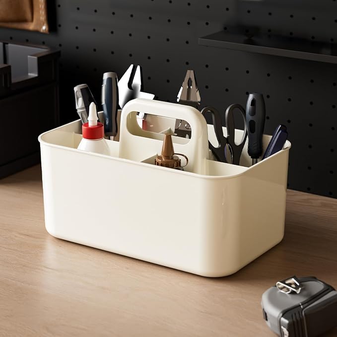 Clear Portable Caddy Tote, Shower Caddy - Image 6