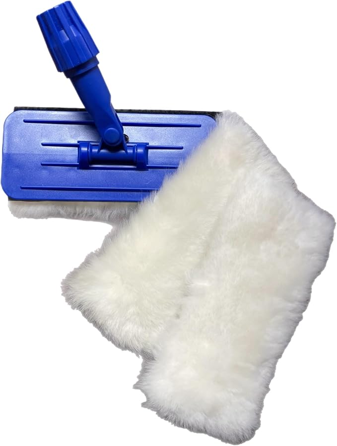 Genuine Lambwool Mop for Floor Cleaning, Laminate and Tile Flooring. by TruLamb