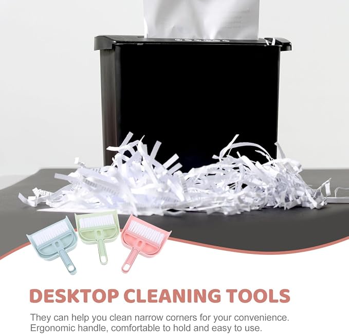 Mini Broom and Dustpan Set Compact Desktop Cleaning Tools - Image 4