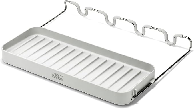 Joseph Joseph DrySmart Folding Stemmed Wine Glass Drying Rack, Space-Saving - Image 2