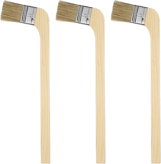 HARFINGTON Paint Brush 3Pcs 1.5" Brush Width Reusable Variety Angled Bend by HARFINGTON