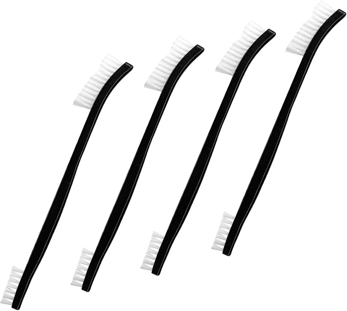 4 Pcs Small Cleaning Brushes Double-Ended Detail Cleaning Brush Nylon Brushes by WelcometoMcduyant