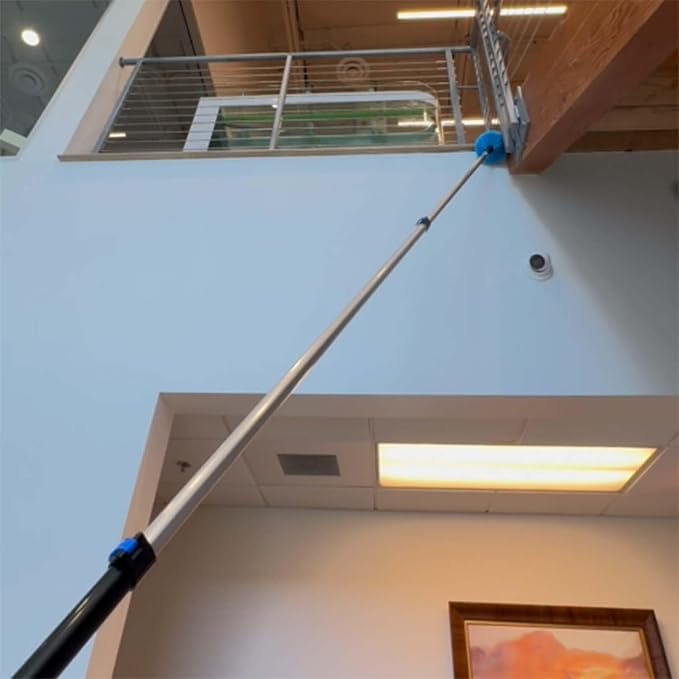 30 Foot Fan Cleaner High Ceiling 2 Cobweb Dusters - Image 5