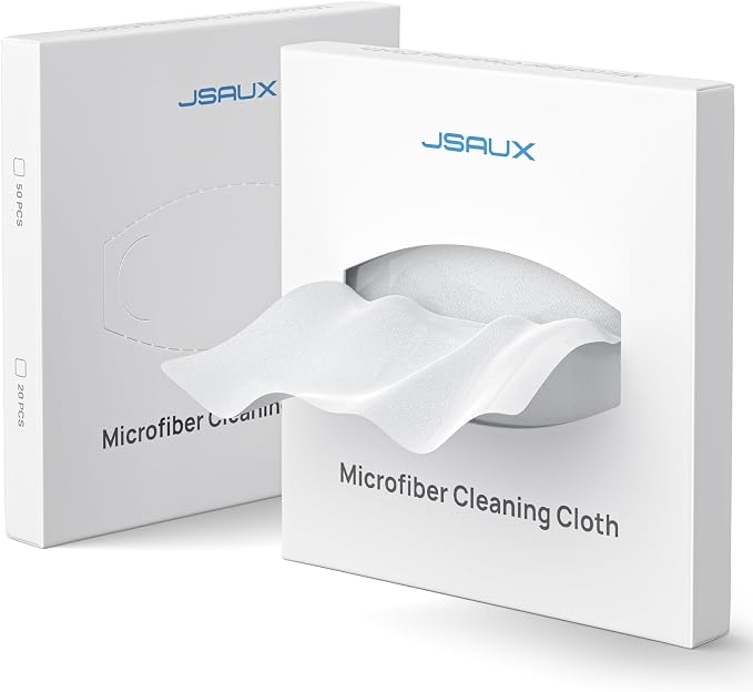 JSAUX Microfiber Cleaning Cloth by JSAUX