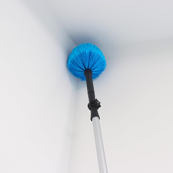 Twist-On Cobweb Duster Head, Soft Bristles Spider Web Duster Brush - Image 7