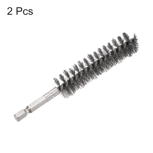 HARFINGTON 2pcs Stainless Steel Bore Brush 19mm Dia Cleaning Wire Brush - Image 3