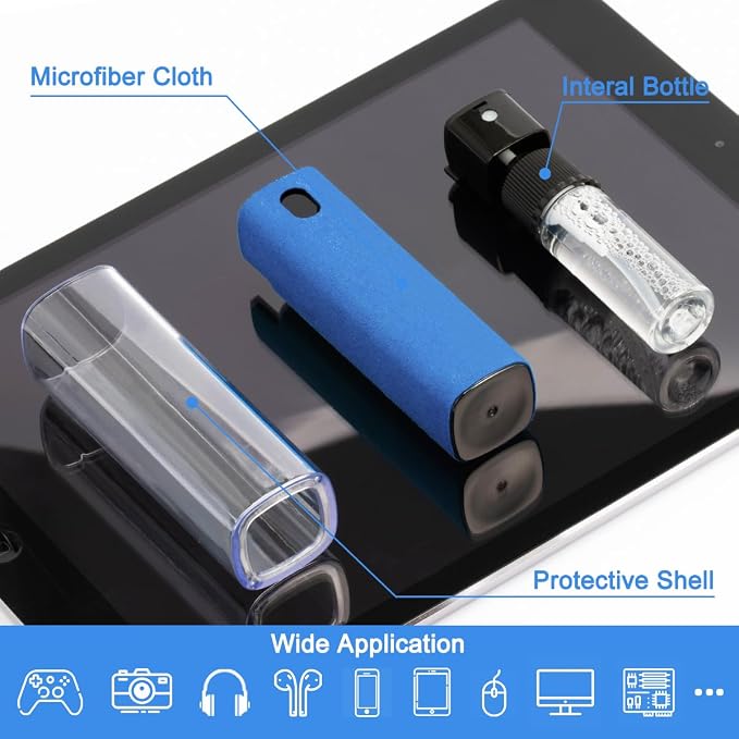 Screen Cleaner Touchscreen Mist Spray, walrfid Cleaning Kit - Image 2