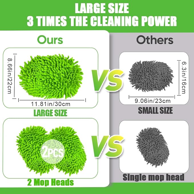 62" Car Wash Brush Mop Kit - Image 2