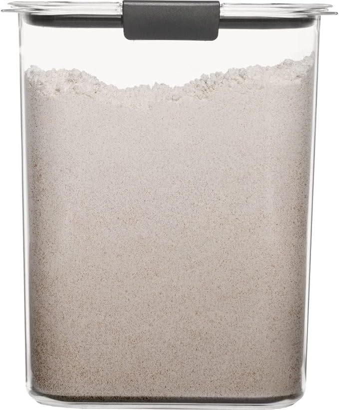 Rubbermaid Brilliance Food Storage Container, Airtight | Clear/Grey | - Image 4