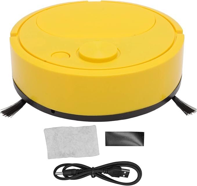 Fdit Robot Vacuum Cleaner, Mini Automatic Avoidance USB Charging Smart Sweeping - Image 6