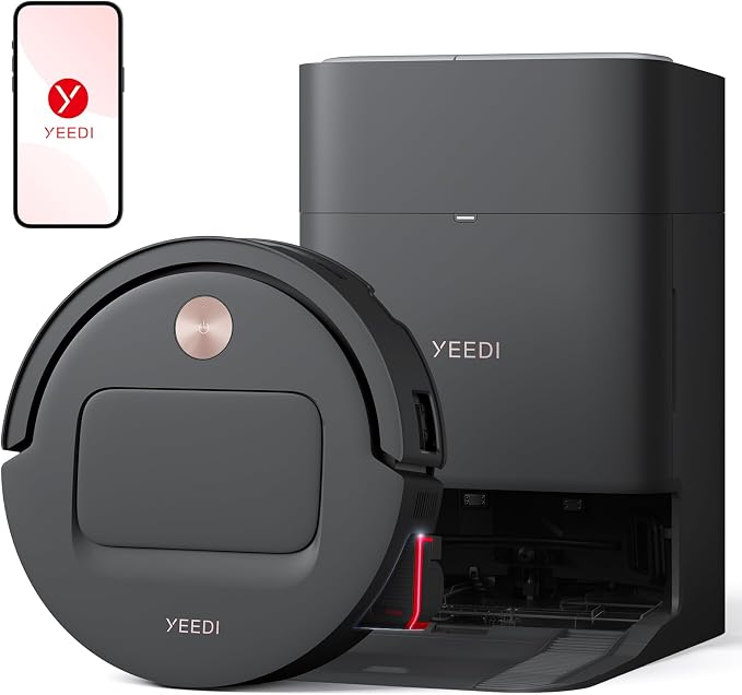 Yeedi M14 Plus Robot Vacuum and Mop, 000Pa Suction, OZMO Roller Instant by yeedi