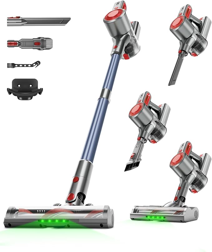Cordless Vacuum Cleaner, 30Kpa Lightweight Stick Vacuum by Unknown